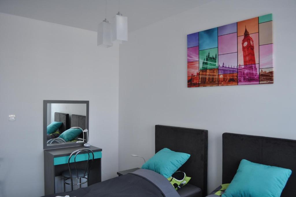 Posedenie v ubytovaní Pop Art Apartments