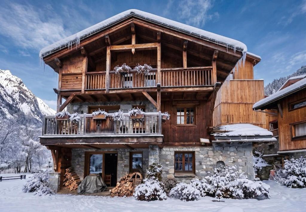 Casa-Chalet Brizolée avec vue sur le lac à Tignes – photo 1