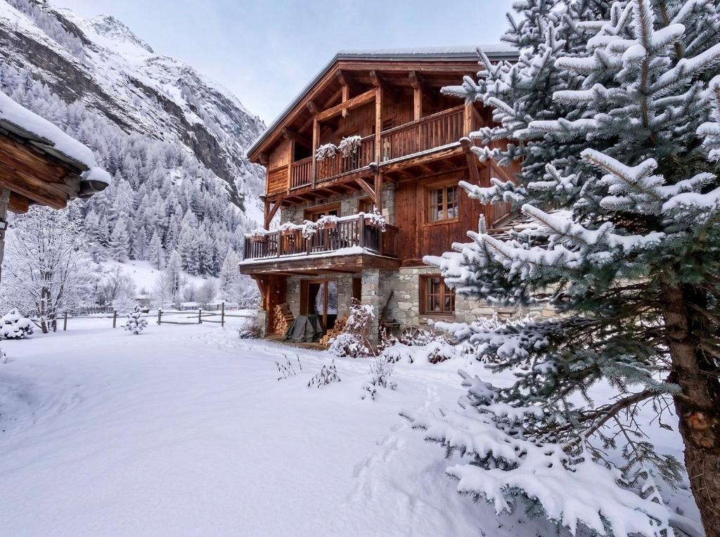 Casa-Chalet Brizolée avec vue sur le lac à Tignes – photo 11