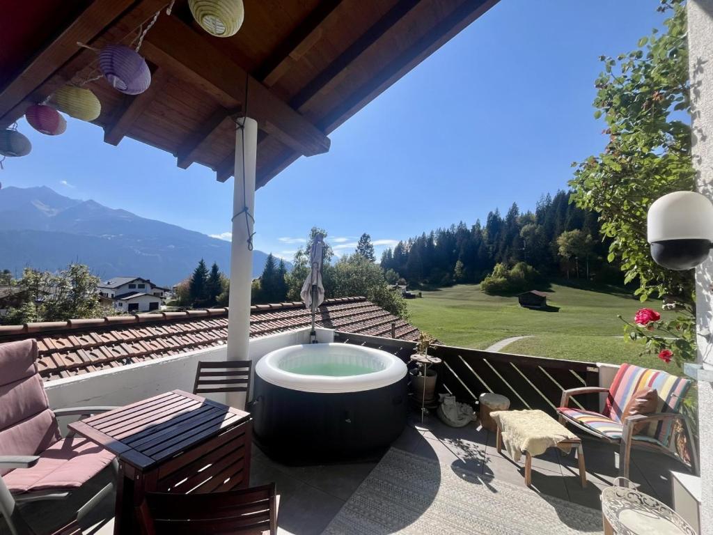 Family home in Laax with stunning views