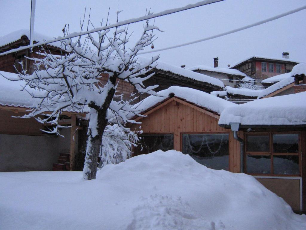 Guest House Bashtina Striaha v zimě