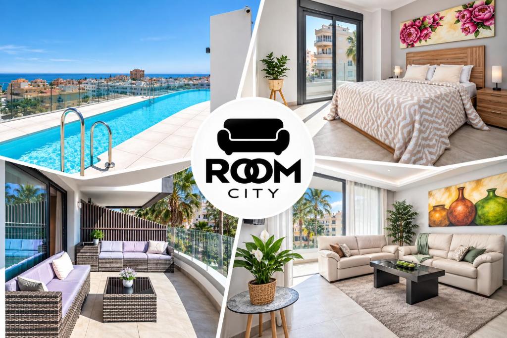 Room City Estepona Infinity 3BR & parking 2P