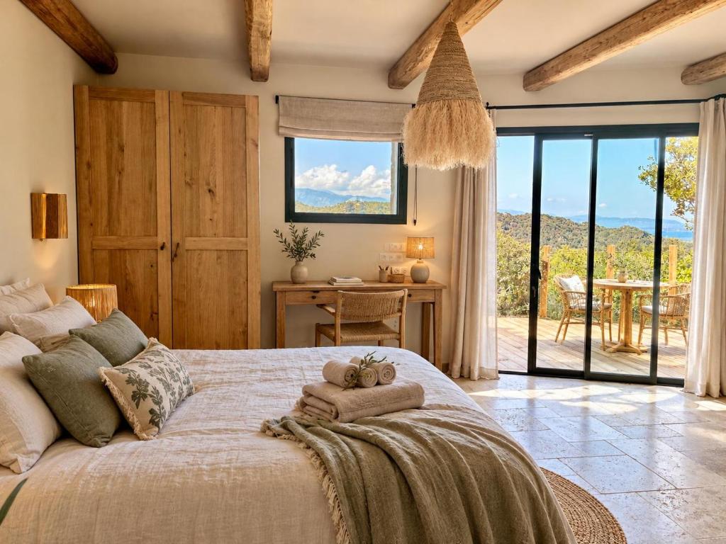 Neuf , Suite avec kitchenette dans bergerie moderne vue mer et montagne