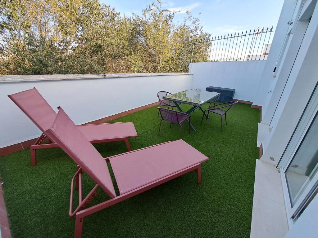 Atico con terraza en Alameda de Hercules