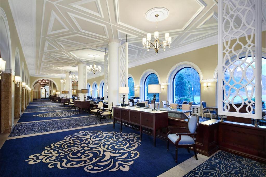 Restaurace v ubytování Fairmont Château Lake Louise
