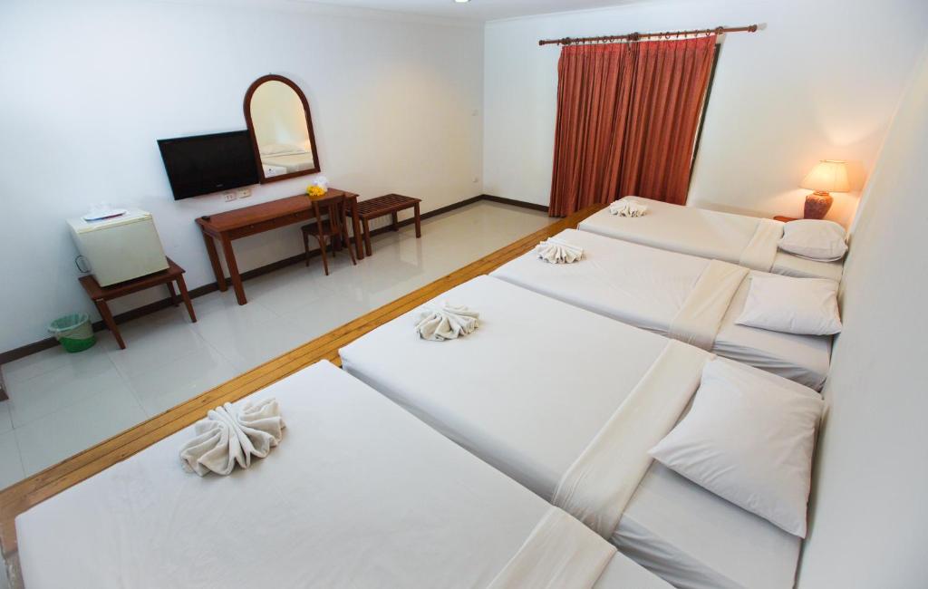 Muaklek Paradise Resort - Superior Familiekamer Met Uitzicht Op De Tuin