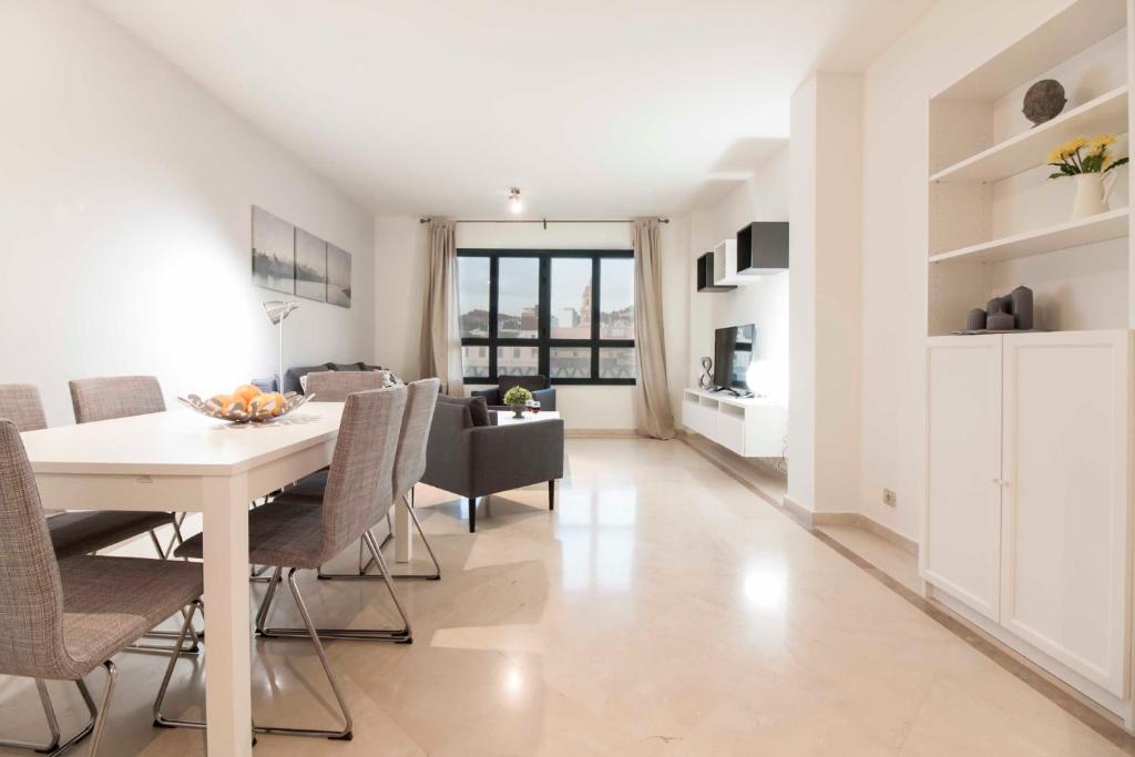 Kuchyň nebo kuchyňský kout v ubytování Malaga Center Flat Holidays Atarazanas Market