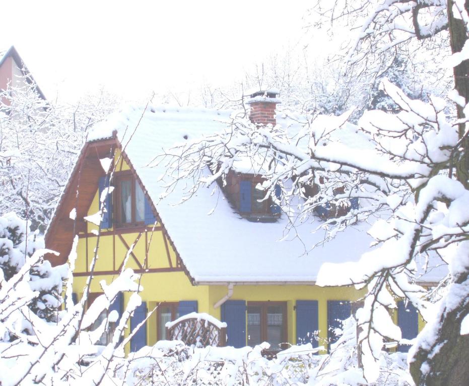Gite en Alsace v zimě
