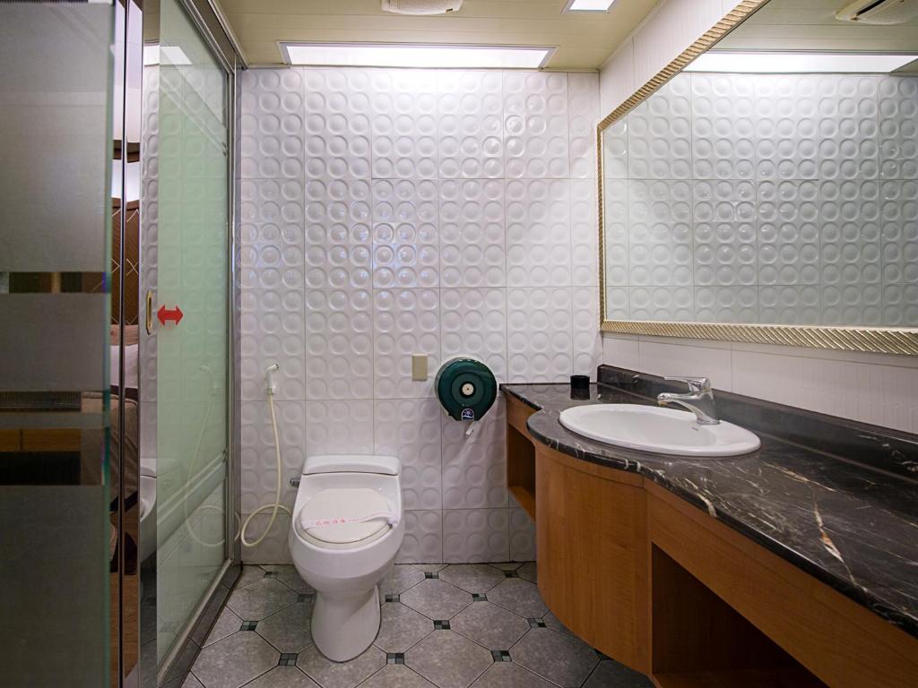 Koupelna v ubytování Lai Yin Motel