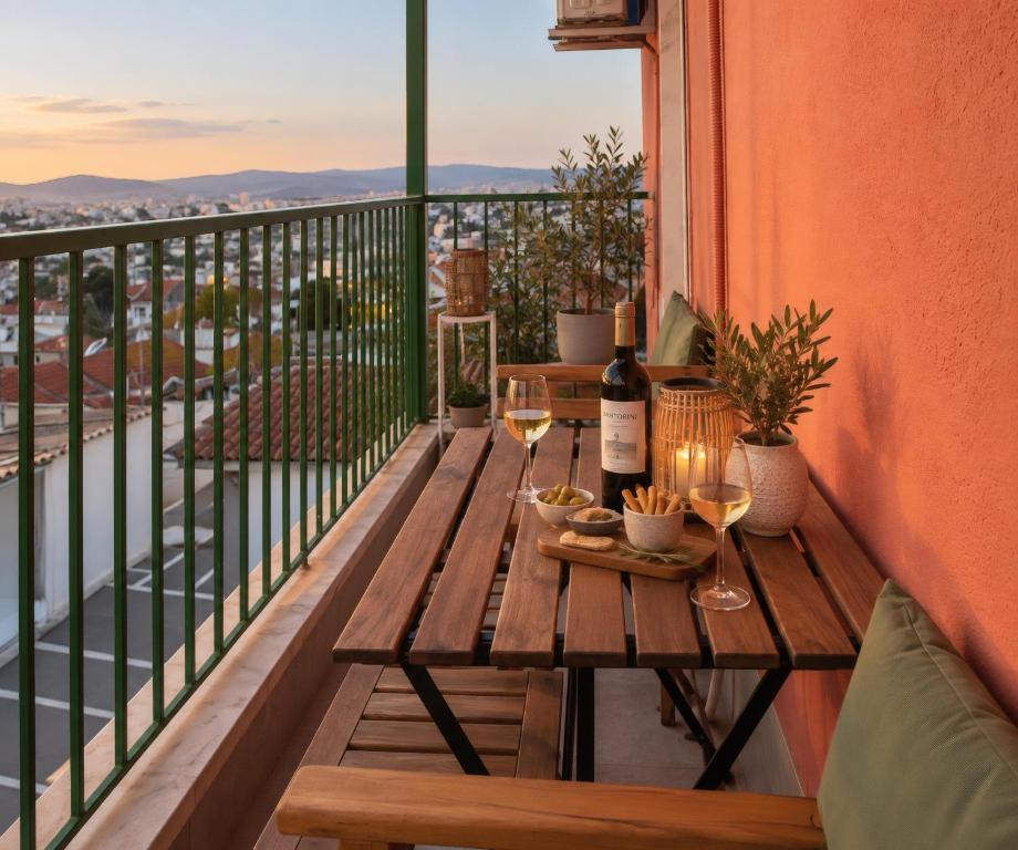 GimiSpaceTop - Old Town Panoramic View 2BR Residence