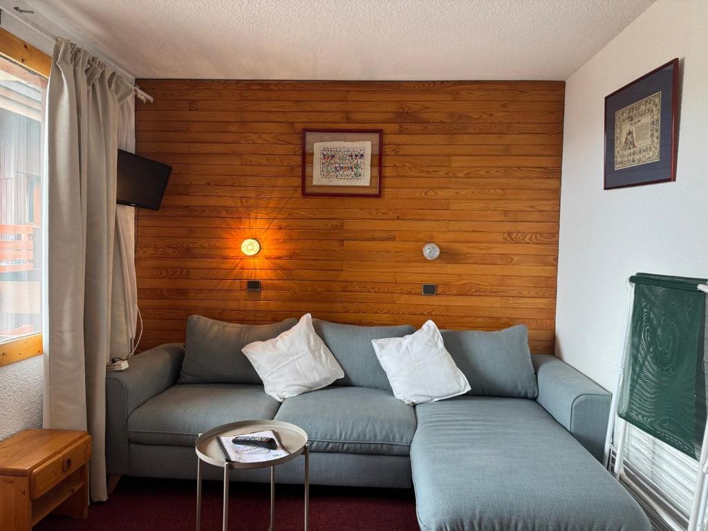 Studio au pied des pistes, balcon, 4 pers