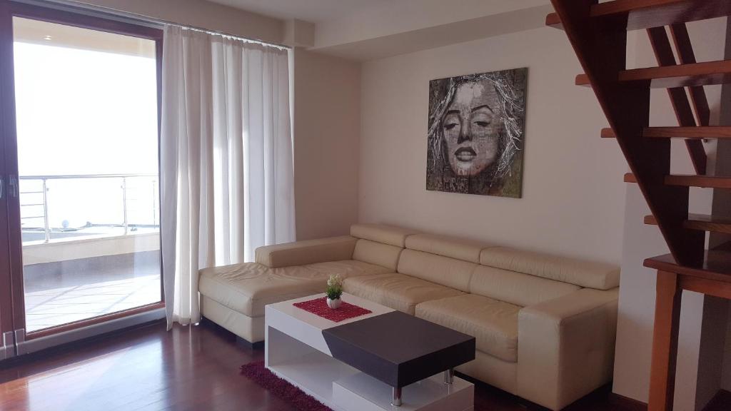 Posezení v ubytování Apartments Rino Lux