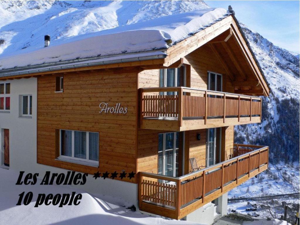 Apartment Chalet Les Arolles Appartement-Fewo 10-Bettwohnung by Interhome