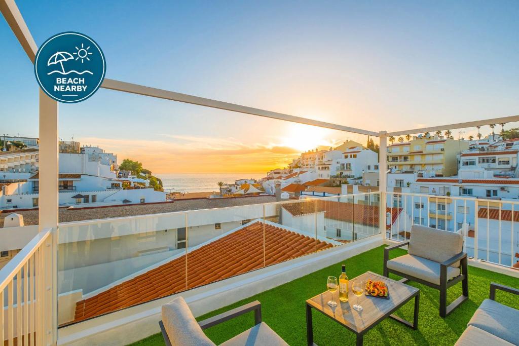 Apartment Carvoeiro By The Sea 1 - Terraço e vista mar