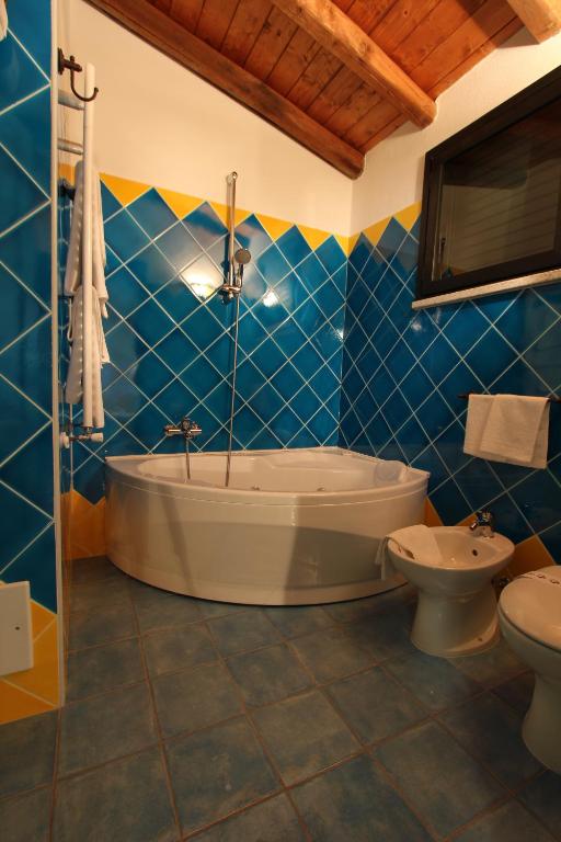 Koupelna v ubytování Hotel Su Lithu