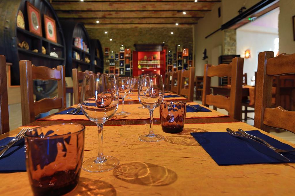Restaurace v ubytování Logis auberge restaurant Du Vigneron