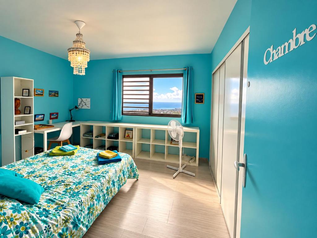 Chambre d'hote - vue sur Papeete et accès piscine - photo 2 - Tahiti, Polynésie