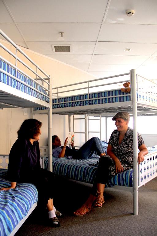 Postel nebo postele na pokoji v ubytování Choice Backpackers