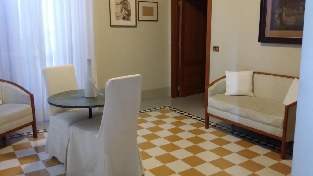 Posezení v ubytování Modà Antica Dimora