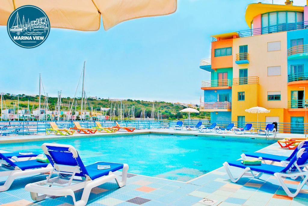Apartment Mykonos - Vista marina e piscina - Albufeira