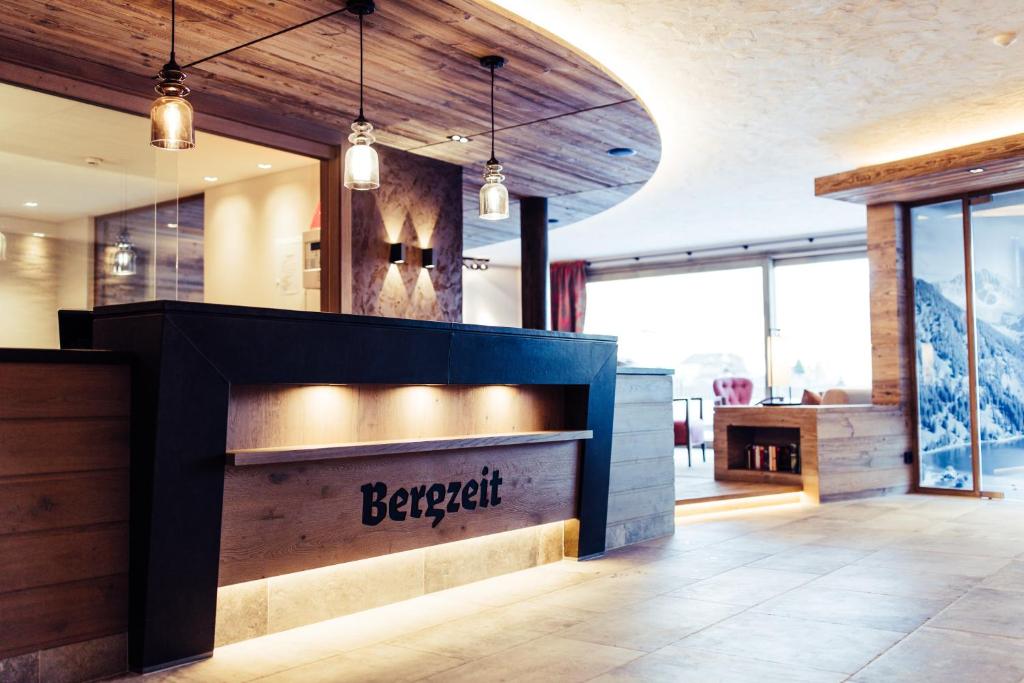 Vstupní hala nebo recepce v ubytování Biohotel Bergzeit