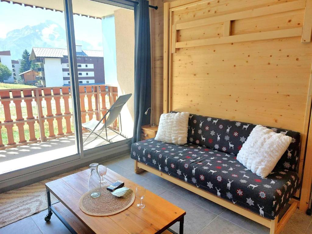 Studio 28m² 4 pers, sauna, pied des pistes
