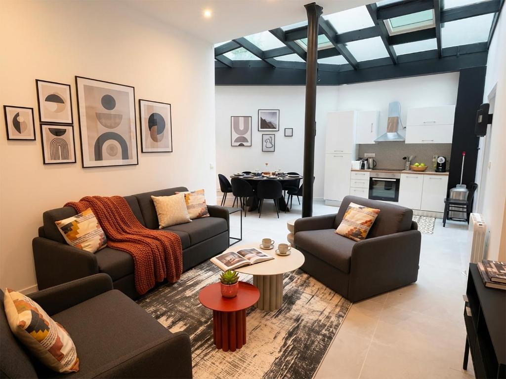 UrbanFlat 08 - luminous and spacious Apartment in center of Paris