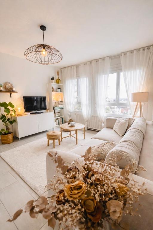 Le Bellevue - Gare & Les Jardins Darcy - T3 - Parking Free