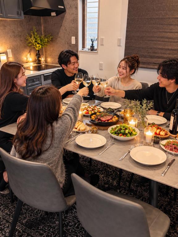 Luxury Home Free Parking Near Namba USJ