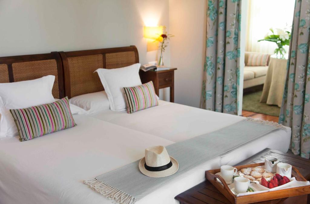 Cama o camas de una habitación en Casona de La Paca
