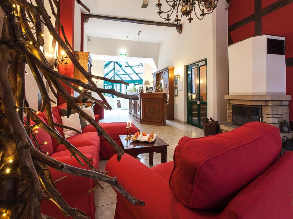 Posezení v ubytování Hotel Am Grudenberg