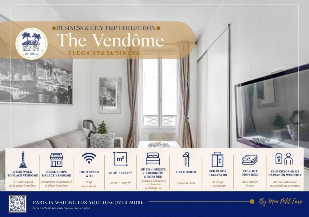 The Vendôme - Elégant & Business- by Mon Petit Faré
