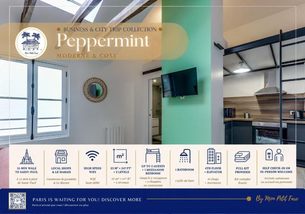 Peppermint - Moderne & Elégant- by Mon Petit Faré