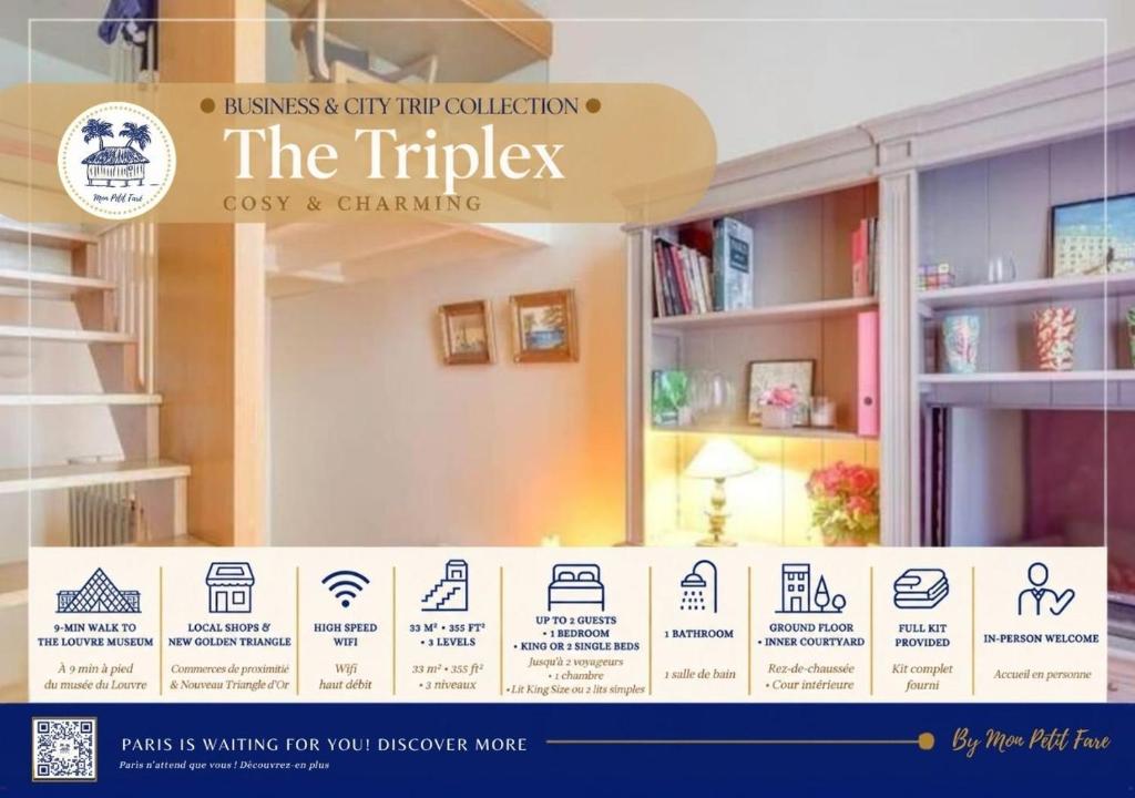 The Triplex - Cosy & Charming - by Mon Petit Faré