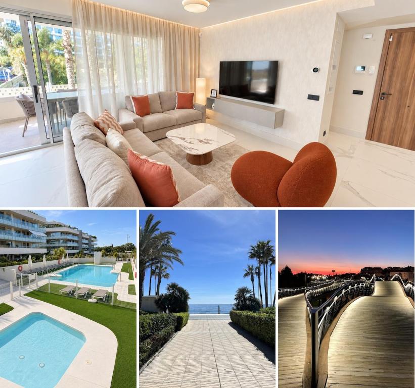3BD Marbella Design Apt - Pool - Beach 5 min walk