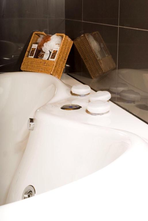 A bathroom at Alojamiento la Luz de la Sierra