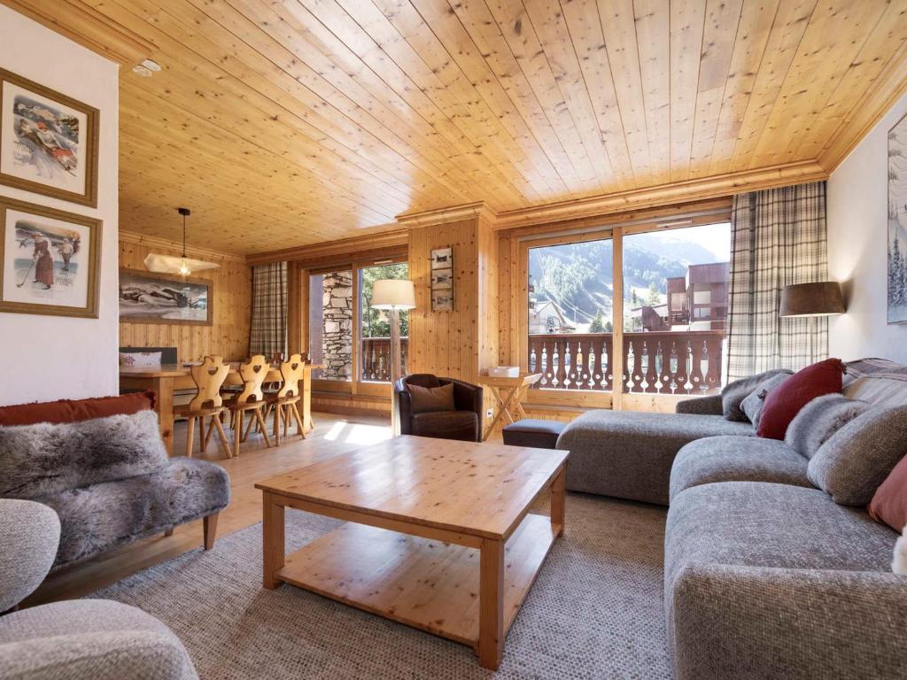 Appartement familial 80m², centre Val d'Isère, proche pistes et remontées