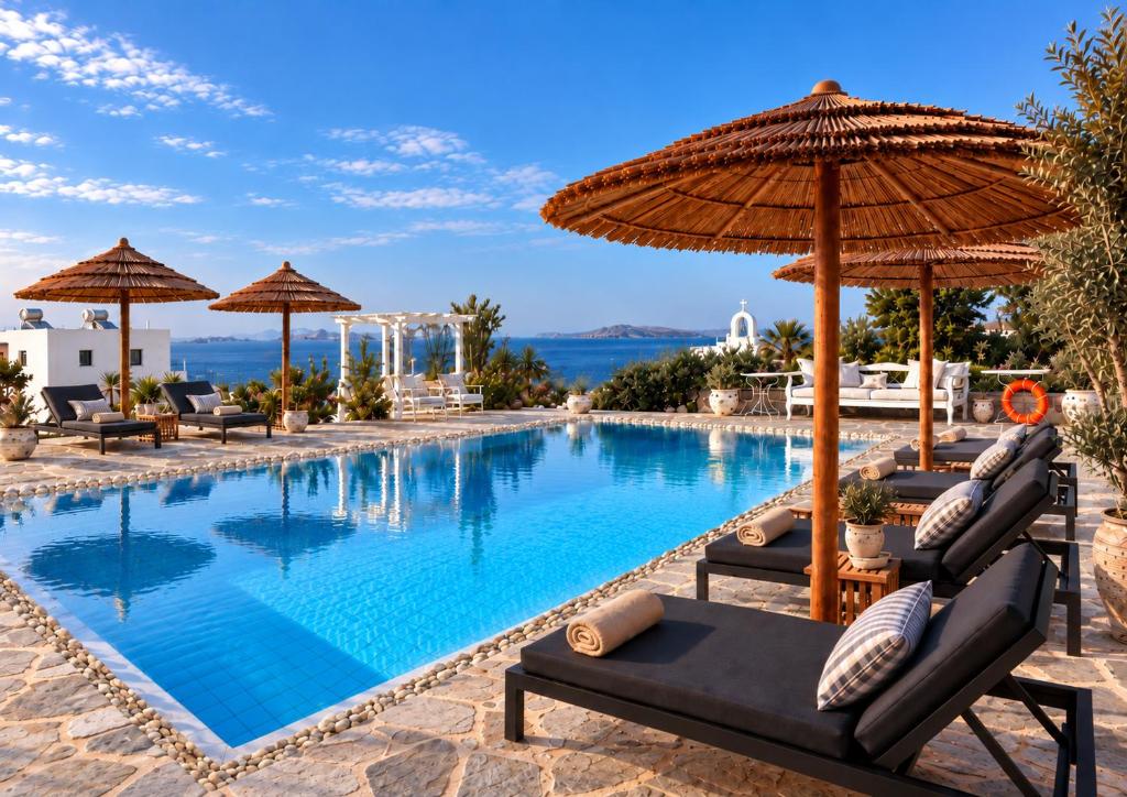 Manu Mykonos Next to the Beach Quality Brand Villa & Bungalows