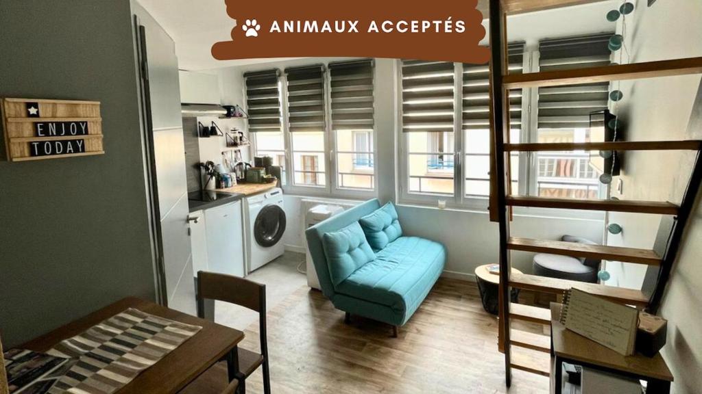 La Cabane, appartement au calme proche du centre, économique