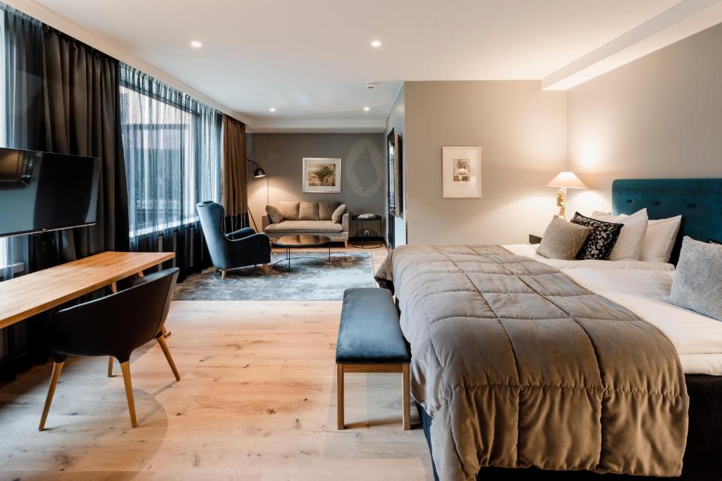 Postel nebo postele na pokoji v ubytování Hotel F6