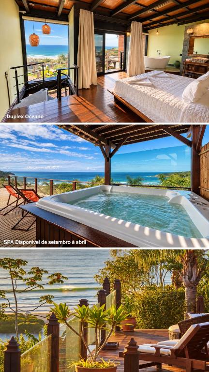Pousada Descanso do Rei - Hidro com Vista Panorâmica do Mar, Pet Friendly & melhor localização em Praia do Rosa (Imbituba) - Foto Booking.com