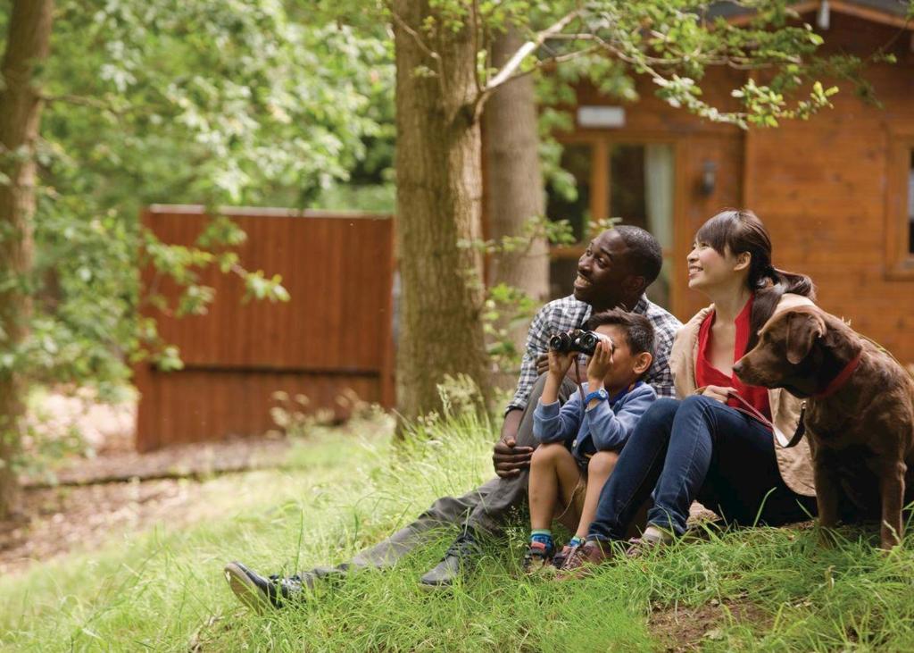 Woodland Park Lodges in Ellesmere, Shropshire, England