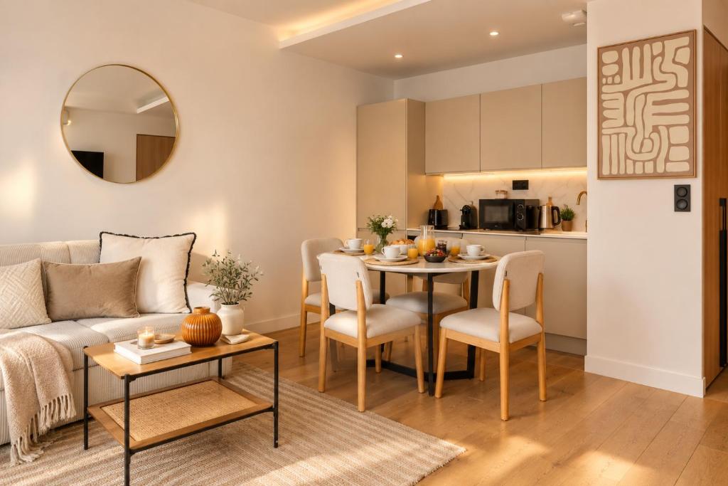 1 bedroom exceptional terrace Coeur Presqu'île