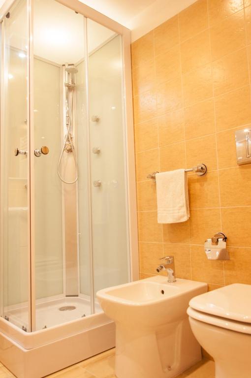 Koupelna v ubytování Rooms Palazzo Paladini