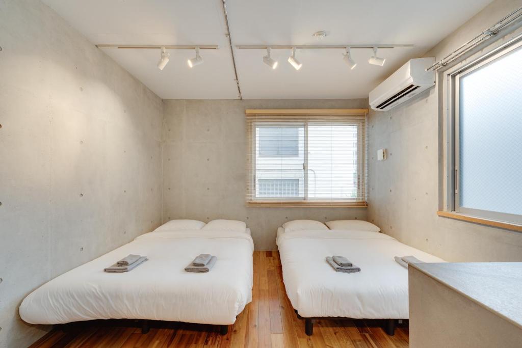 千住大橋駅1分 モダン旅館 上野 日暮里直通 StyleLab北千住201 4名