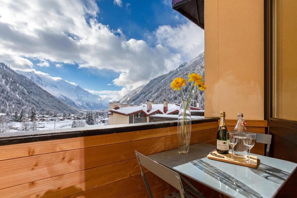 Grand Roc C411 from Slopes 280m, Mont-Blanc View, Parking & WiFi - Happy Rentals