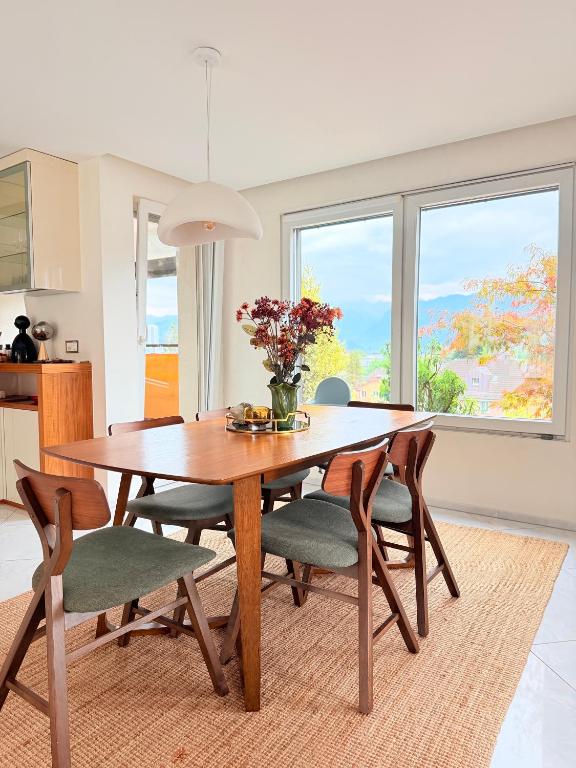 View Pilatus-Luxus-Maisonette mit Pilatusblick - 6 Personen - PP
