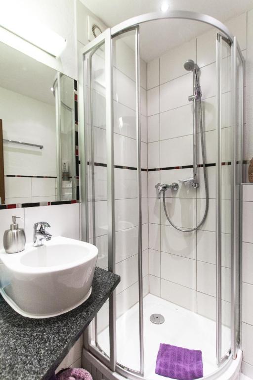 Koupelna v ubytování B&B Fischerstüble - adults only