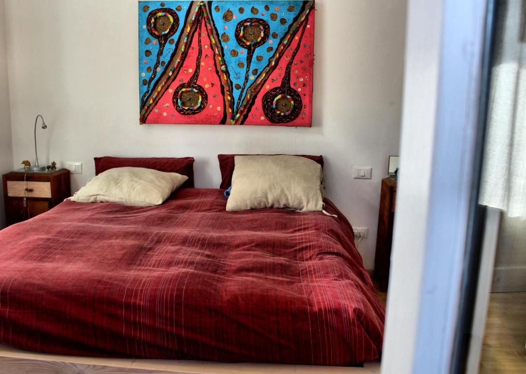 Кровать или кровати в номере Mater Bed & Food-Riserva Naturale di Torre Guaceto
