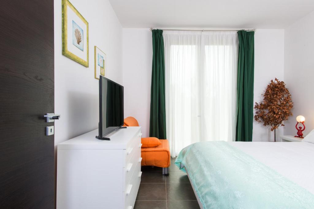 TV a/nebo společenská místnost v ubytování Core Resort